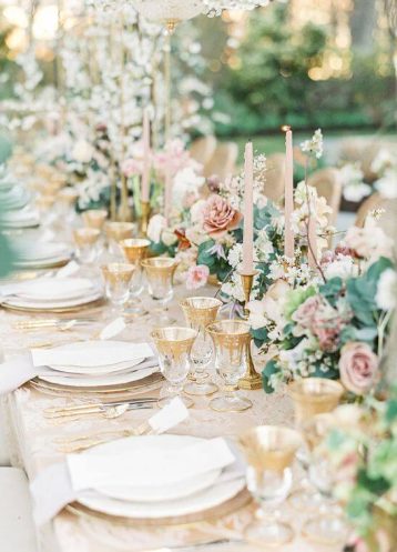 Wedding table setting 8